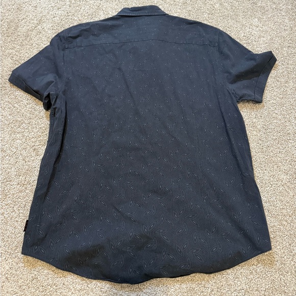 John Varvatos Mens Short Sleeve Button Up Large - Picture 7 of 7